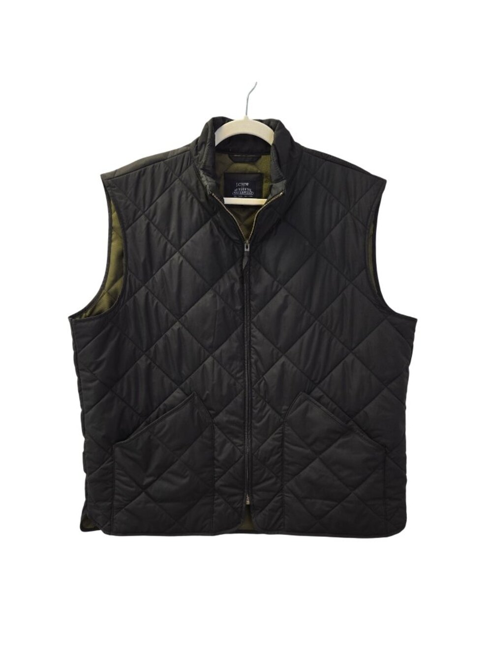 J. Crew Factory Quilted Field Vest Size XL